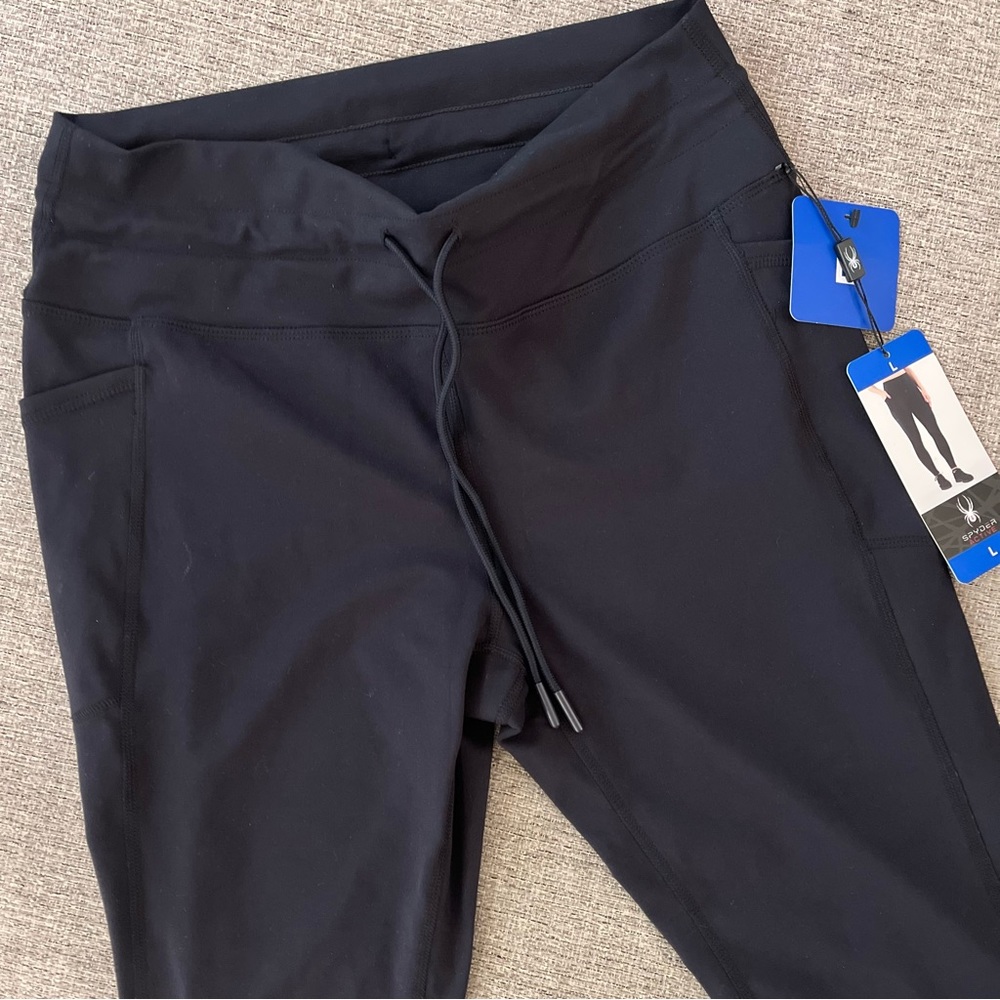 Black Pocket Leggings